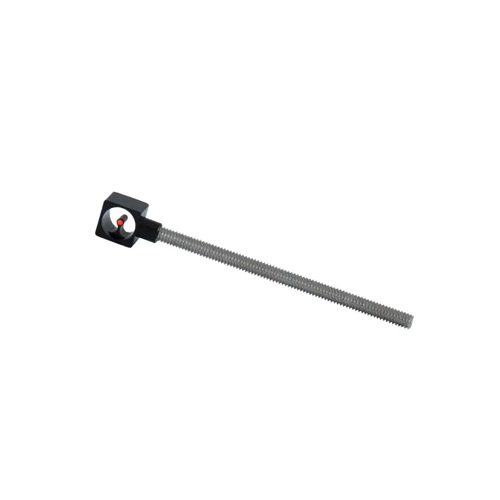 AVALON PIN-SIGHT SQUARE ALU RED FIBER OPTIC