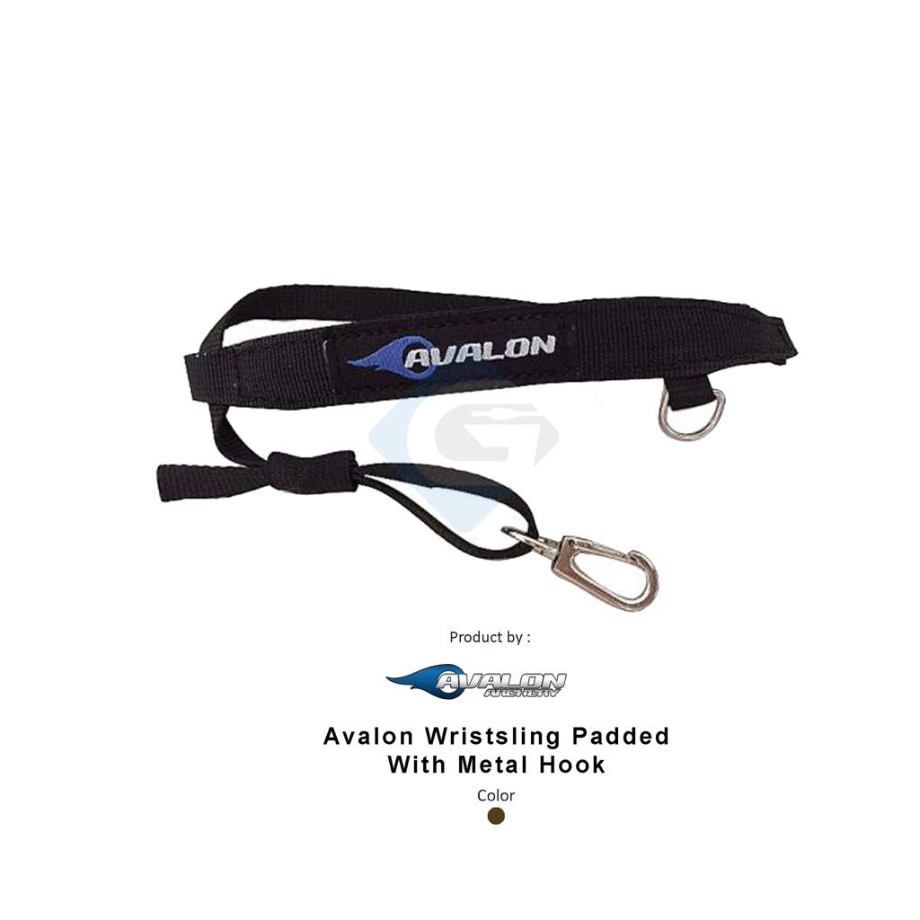 AVALON WRISTSLING PADDED WITH METAL HOOK
