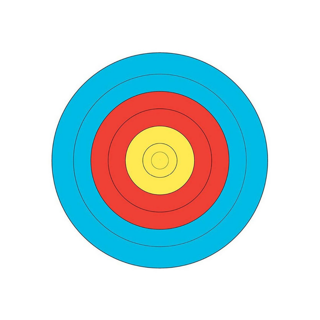 JVD FACE-TARGET FITA 80CM CENTRE 6-RING