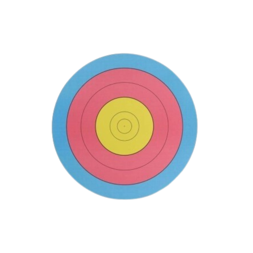 JVD FACE-TARGET FITA 80CM CENTRE 5-RING