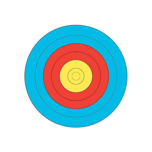 JVD FACE-TARGET FITA 80CM CENTRE 6-RING